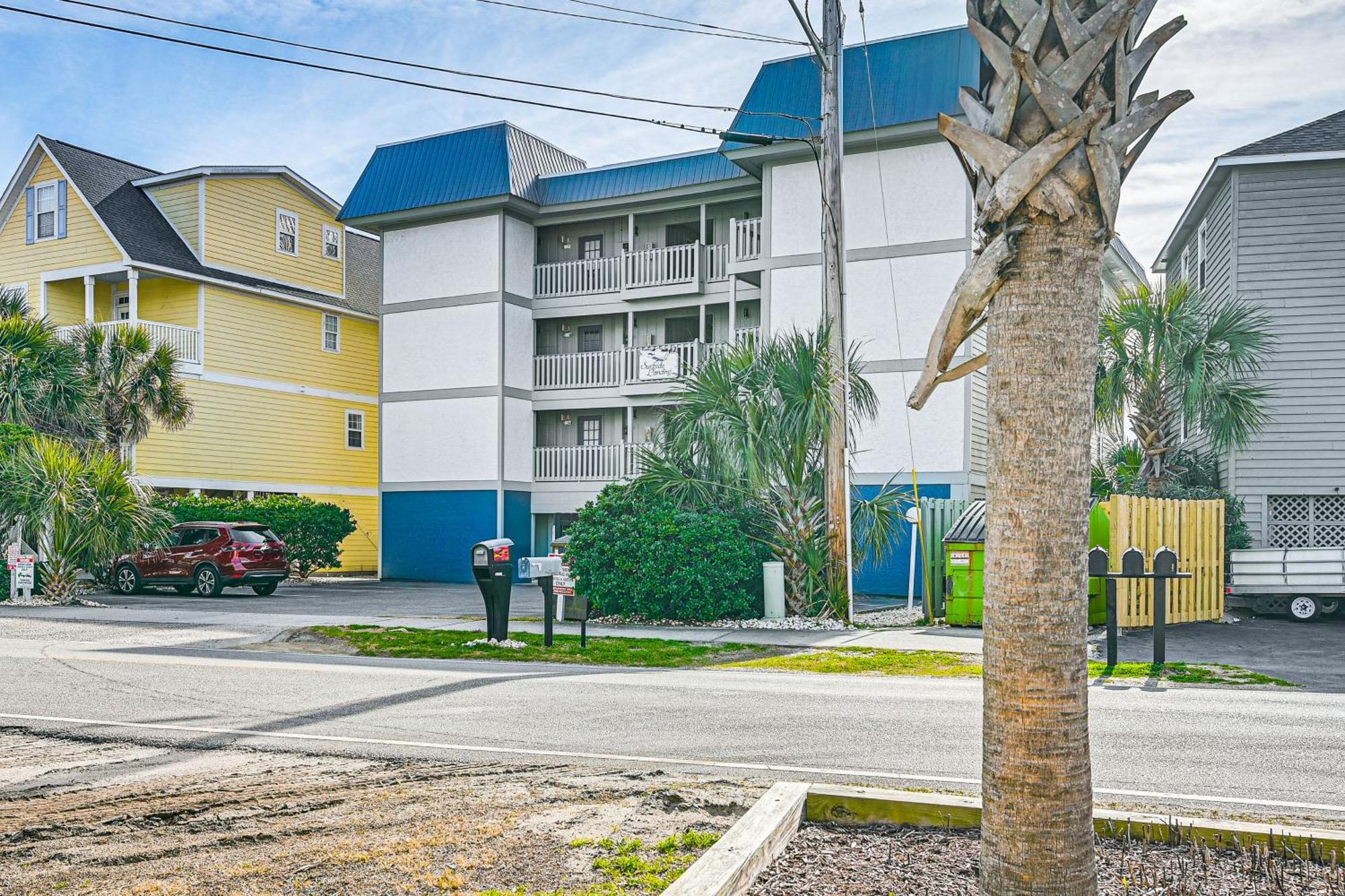 On-The-Beach Escape Oceanfront In Surfside! Myrtle Beach Exterior foto